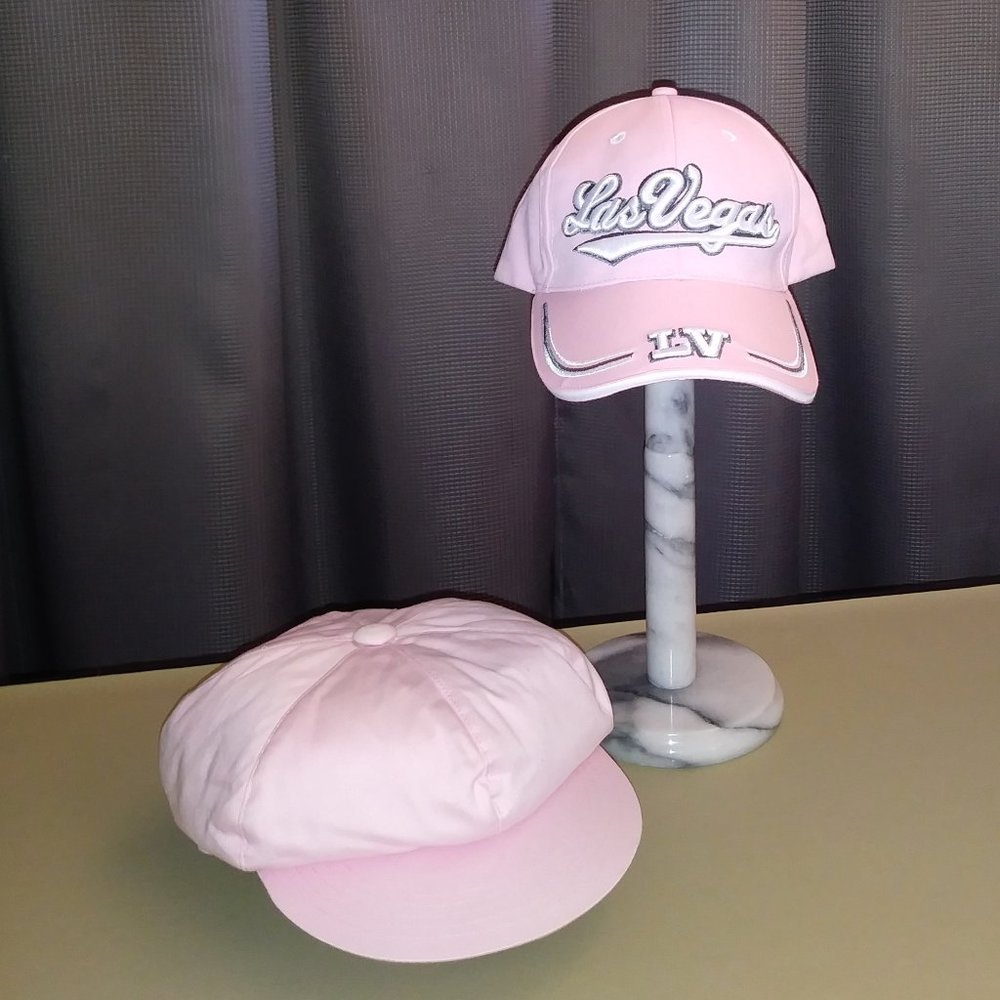 VINTAGE NEWSBOY HAT – PINK